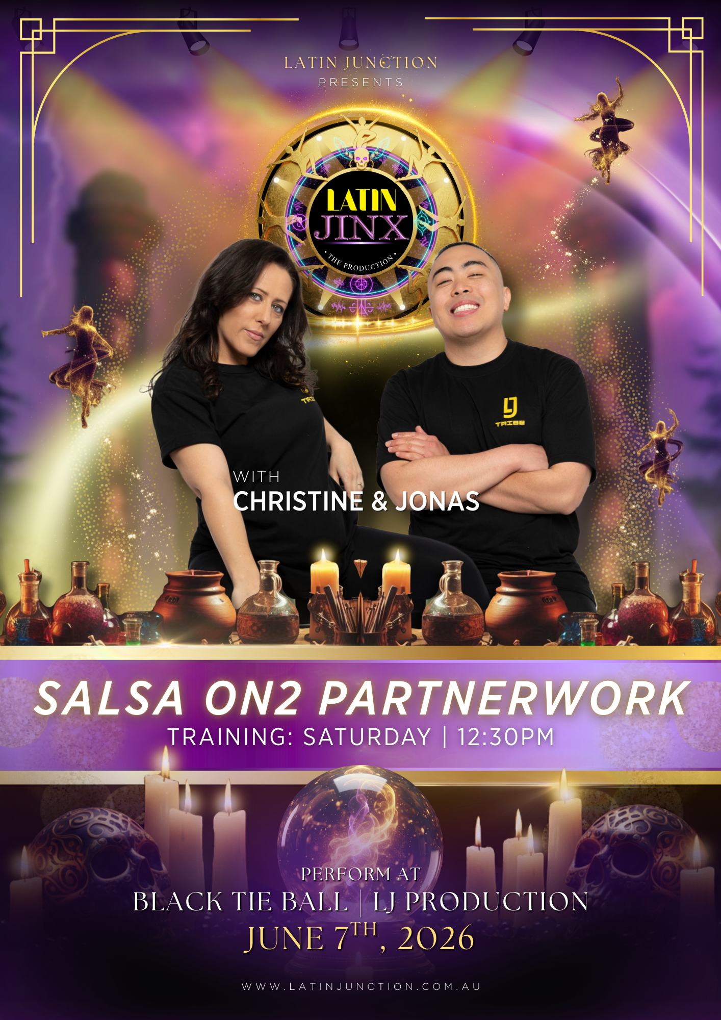 Choreography Courses 12 SALSA ON2 PARTNERWORK