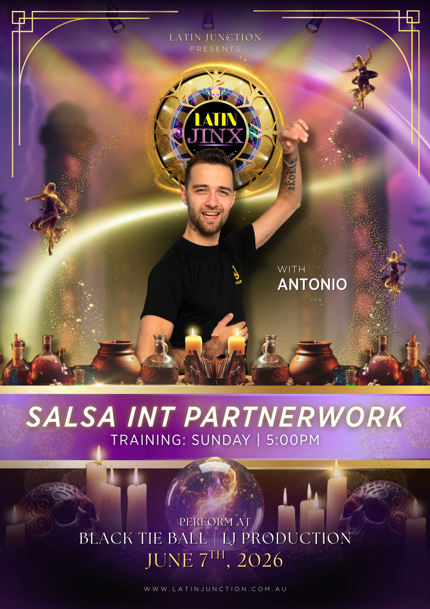 Choreography Courses 11 Salsa intermediate partnerwork